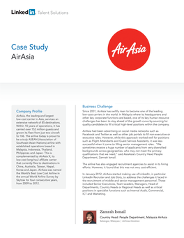 Case Study Airasia