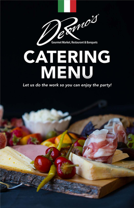 Catering Menu