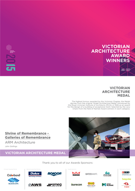 Victorian Architecture Award Winners