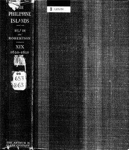 The Philippine Islands, 1493-1803;