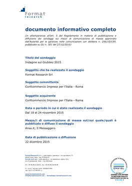 Documento Informativo Completo