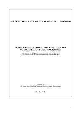 Electronics & Communication Engineering