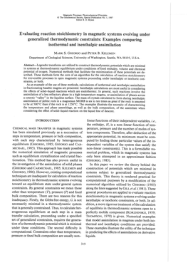 Evaluating Reaction Stoichiometry in Magmatic Systems Evolving Under Generalized Thermodynamic Constraints: Examples Comparing Isothermal and Isenthalpic Assimilation