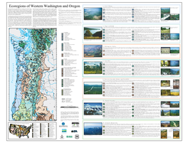 Ecoregions of Western Washington and Oregon the Coastal Lowlands (1A) Are Noted for Their Douglas-Fir Blanketed Inland Areas