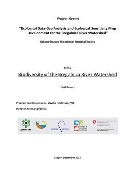 Biodiversity of the Bregalnica River Watershed