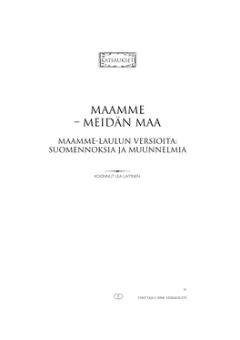 Maamme – Meidän Maa