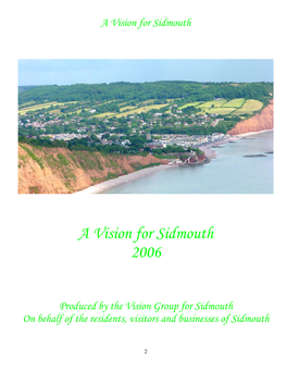 A Vision for Sidmouth 2006