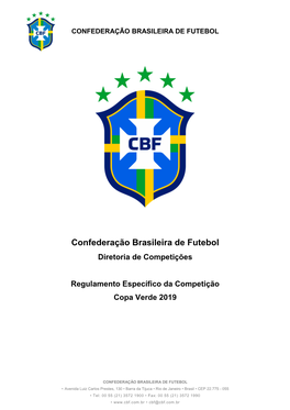 Confederação Brasileira De Futebol