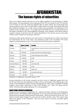 The Human Rights of Minorities