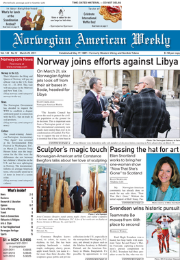 Norway Joins Efforts Against Libya