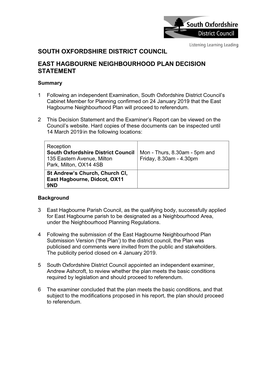 South Oxfordshire District Council