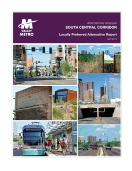 South Central Transit Corridor Locally Preferred Alternative Report