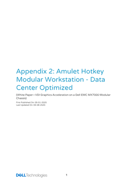 Amulet Hotkey Modular Workstation