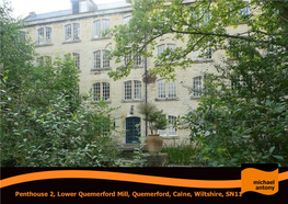 Penthouse 2, Lower Quemerford Mill, Quemerford, Calne, Wiltshire, SN11 8JS
