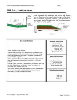 Level Spreader