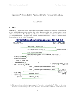 Practice Problem Set 3: Applied Crypto Potpourri Solutions