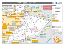 SOMALI REGION - Regional 3W Map 02 December 2010