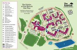 The Fairfax at Fort Belvoir Site Plan