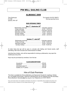 Almanac 2008 16/3/09 14:11 Page 1