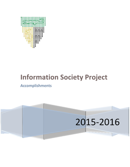 Information Society Project Accomplishments