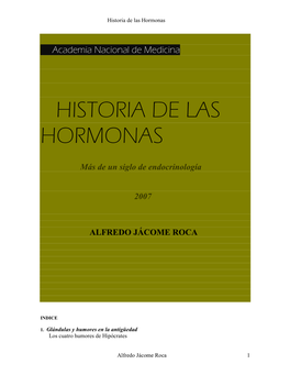 Humores Y Hormonas