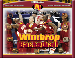 Winthrop Basketball 2014-15 Yearbook