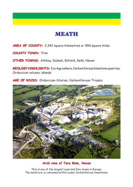 Meath: COUNTY GEOLOGY of IRELAND 1