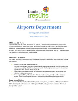 Airports Department