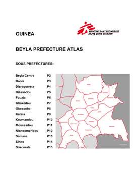 Guinea Beyla Prefecture Atlas