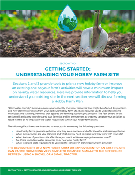 Understanding Your Hobby Farm Site