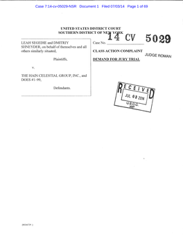 Case 7:14-Cv-05029-NSR Document 1 Filed 07/03/14 Page 1 of 69