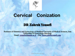 Cervical Conization
