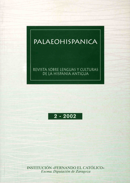 Palaeohispanica, 2