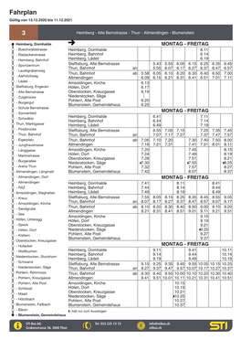 Fahrplan Gültig Von 13.12.2020 Bis 11.12.2021