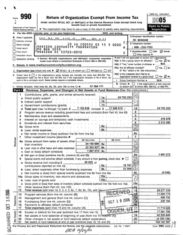 Return of Organization Exempt from Income Tax