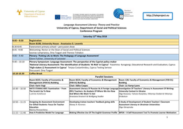 Language Assessment Literacy: Theory And