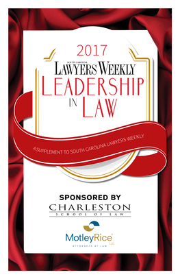 A Supplement to South Carolina Lawyers Weekly