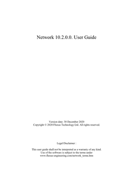 Network 10.2.0.0. User Guide