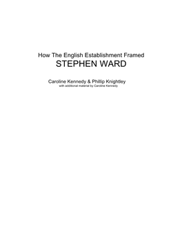 Stephen Ward