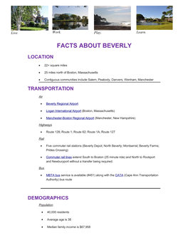 Facts About Beverly (PDF)