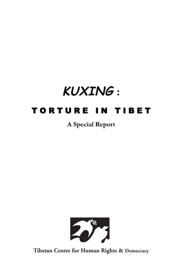 Torture in Tibet 26 International and Domestics Mechanisms on Torture