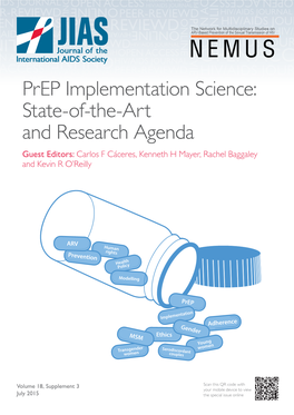 Prep Implementation Science: State-Of-The-Art and Research Agenda