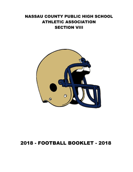2018 - Football Booklet - 2018