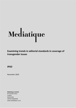 Mediatique Report