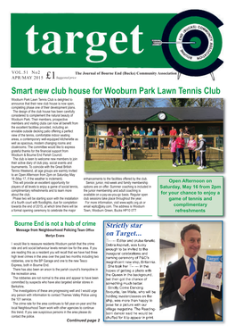 Smart New Club House for Wooburn Park Lawn Tennis Club