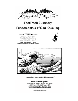 Fastrack Summary Fundamentals of Sea Kayaking 4:11:20