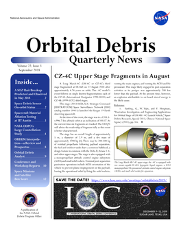 Orbital Debris Quarterly News 22-3