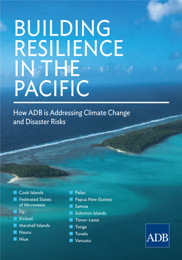 Building Resilience in the Pacific