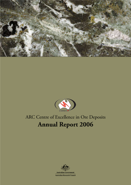 CODES Annual Report 2006 VISION CENTRE GOALS