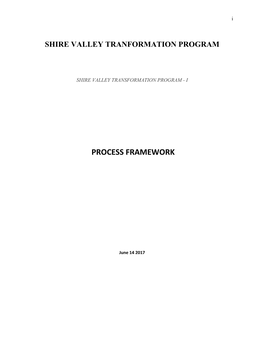 Mw Svtp Process Framework